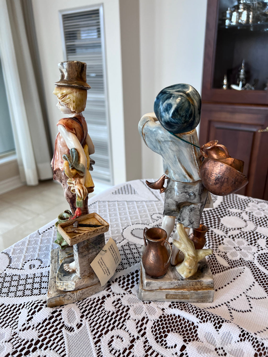 2 Fontanini 'E. Simonelli' Figurines
