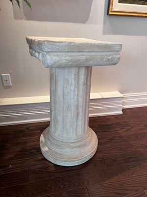 Ceramic Roman Pillar Pedestal Stand
