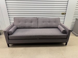 'Van Gogh Designs Furniture' Grey Fabric Sofa- 2