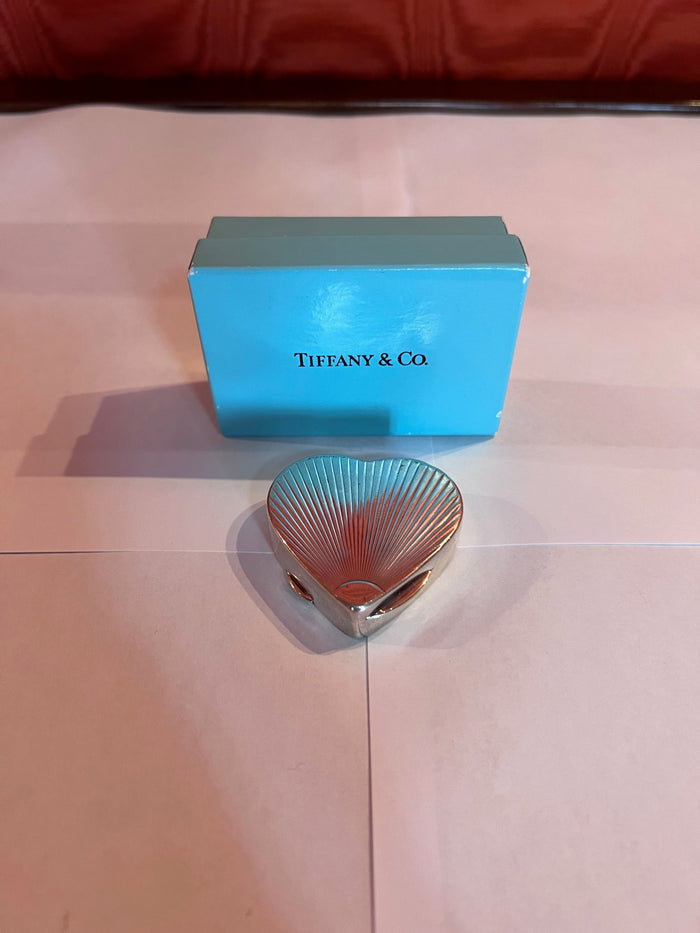 Heart Shaped Tiffany & Co. Pill Box, circa 1980