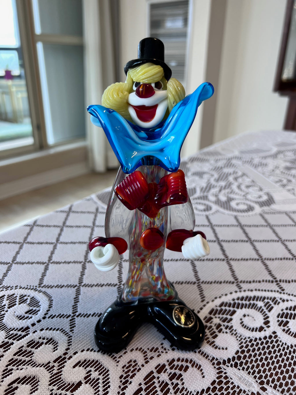 Murano Glass Multicolour Clown