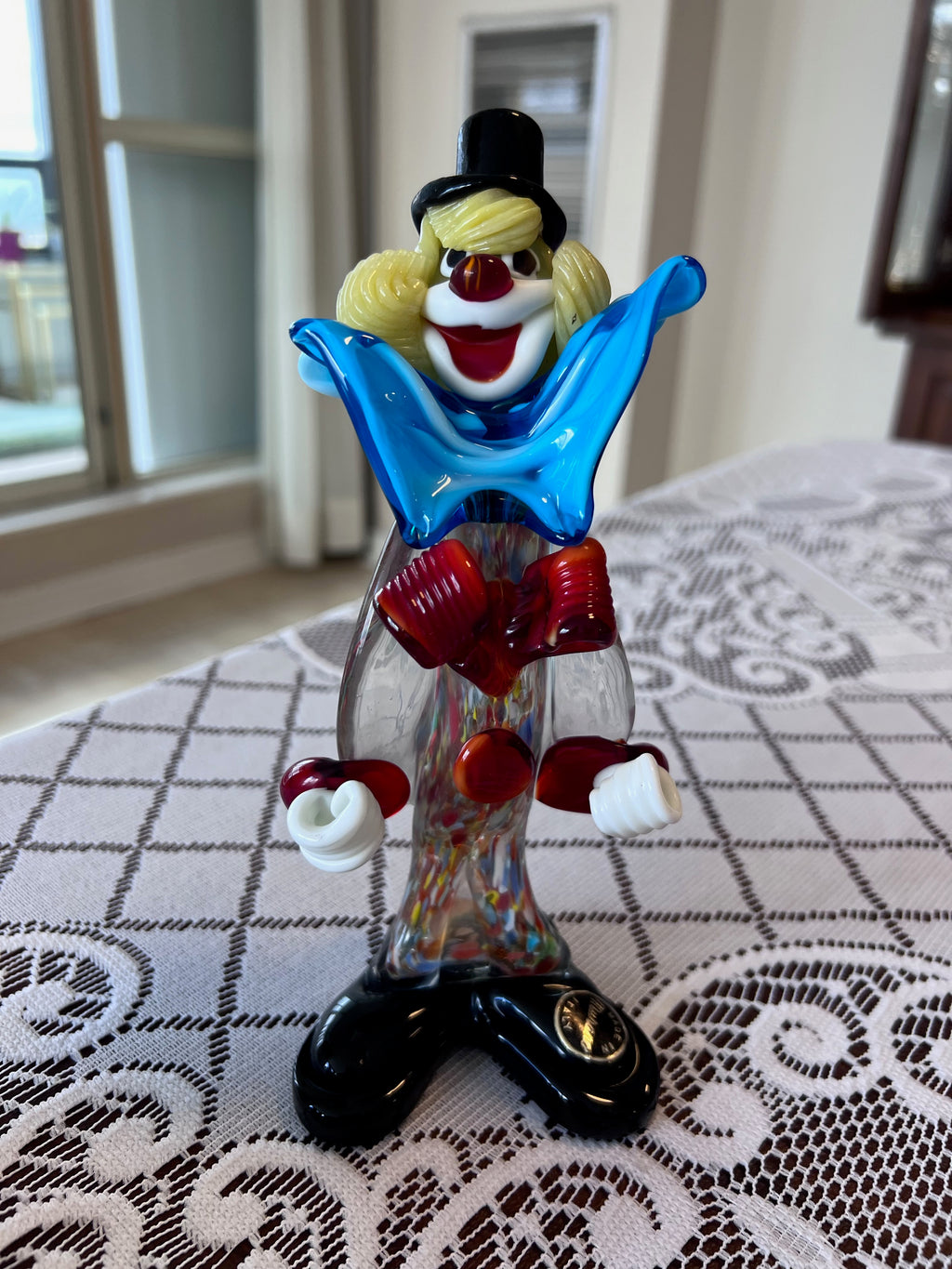 Murano Glass Multicolour Clown