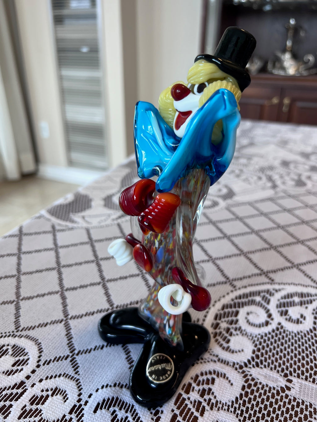 Murano Glass Multicolour Clown