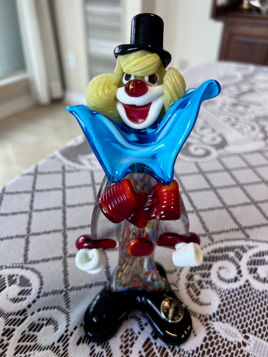 Murano Glass Multicolour Clown