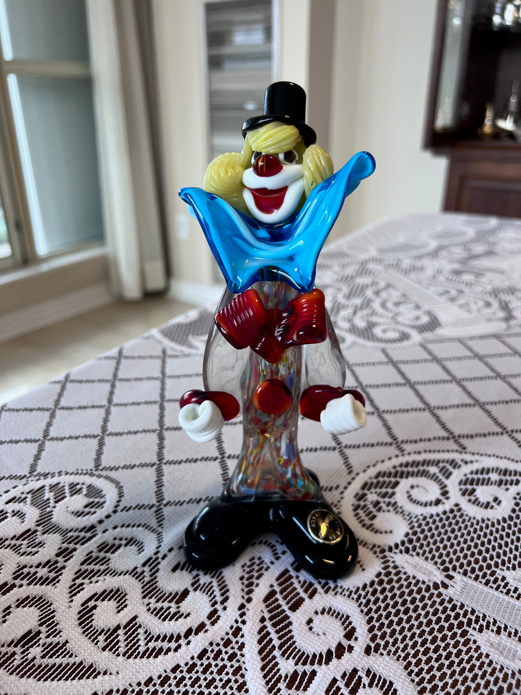 Murano Glass Multicolour Clown