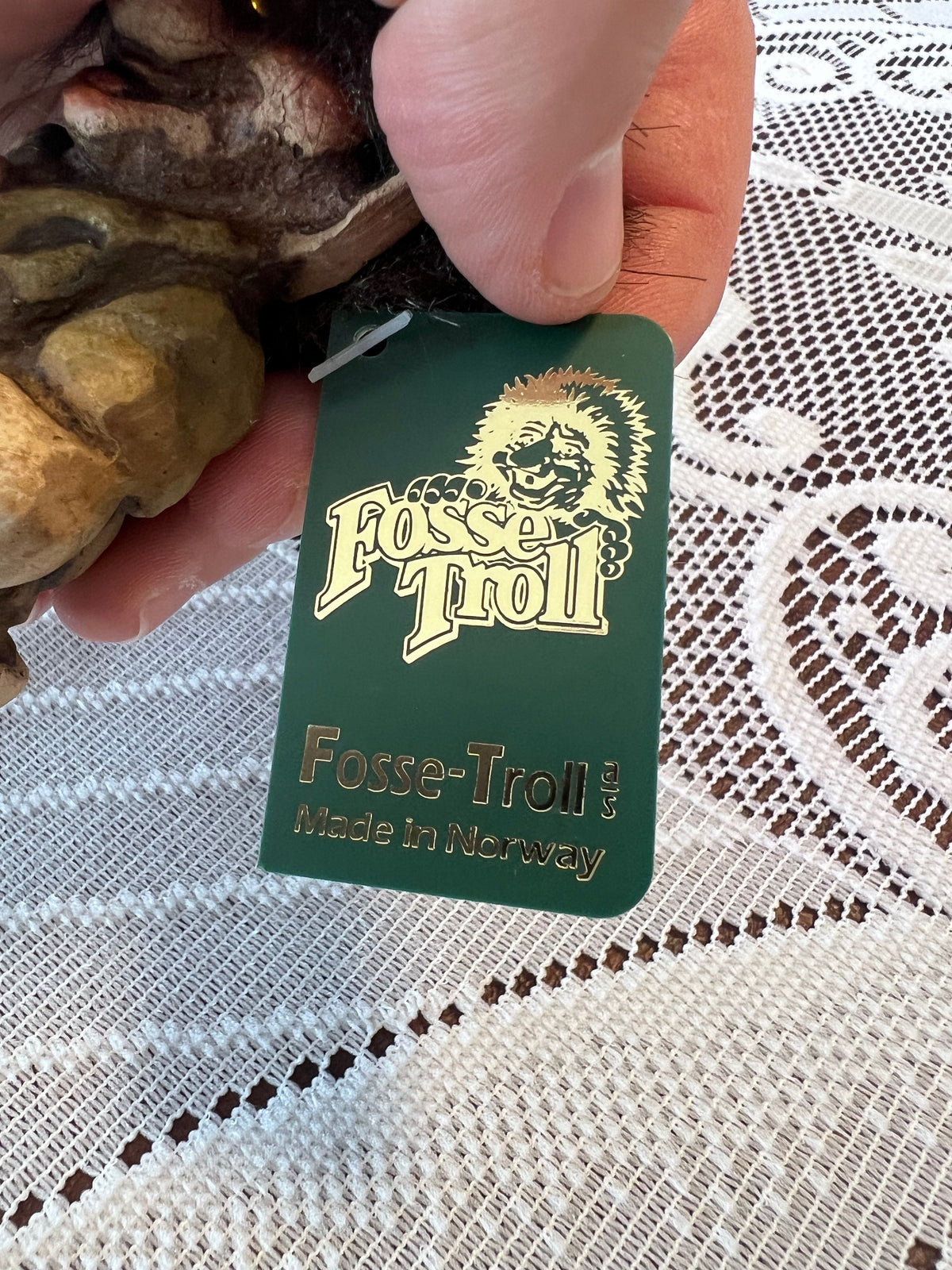 Small 'Fosse Troll' Figurine Made in Norway