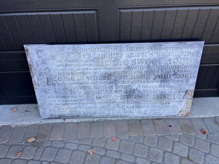 Wall Art 'Home Sweet Home'