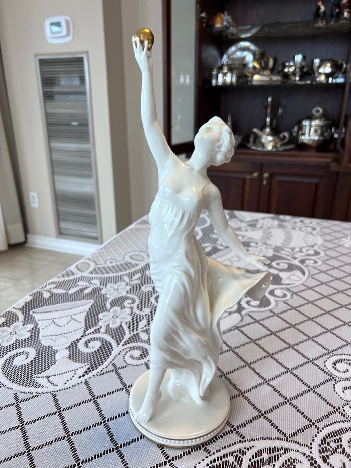 Goebel Bochmann 'Dancer with Gold Ball' Figurine