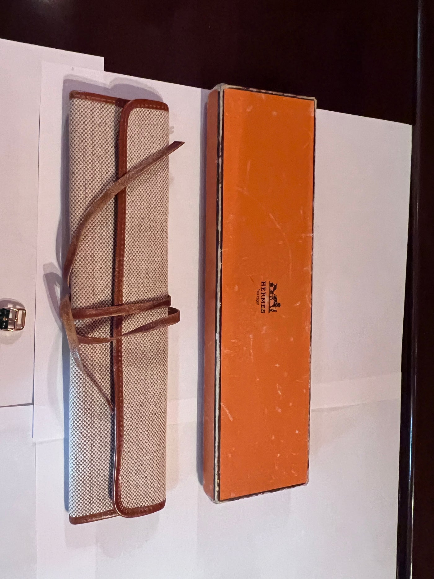 【HERMES】vintage pierce Hermes Vintage 9021.42 Steel