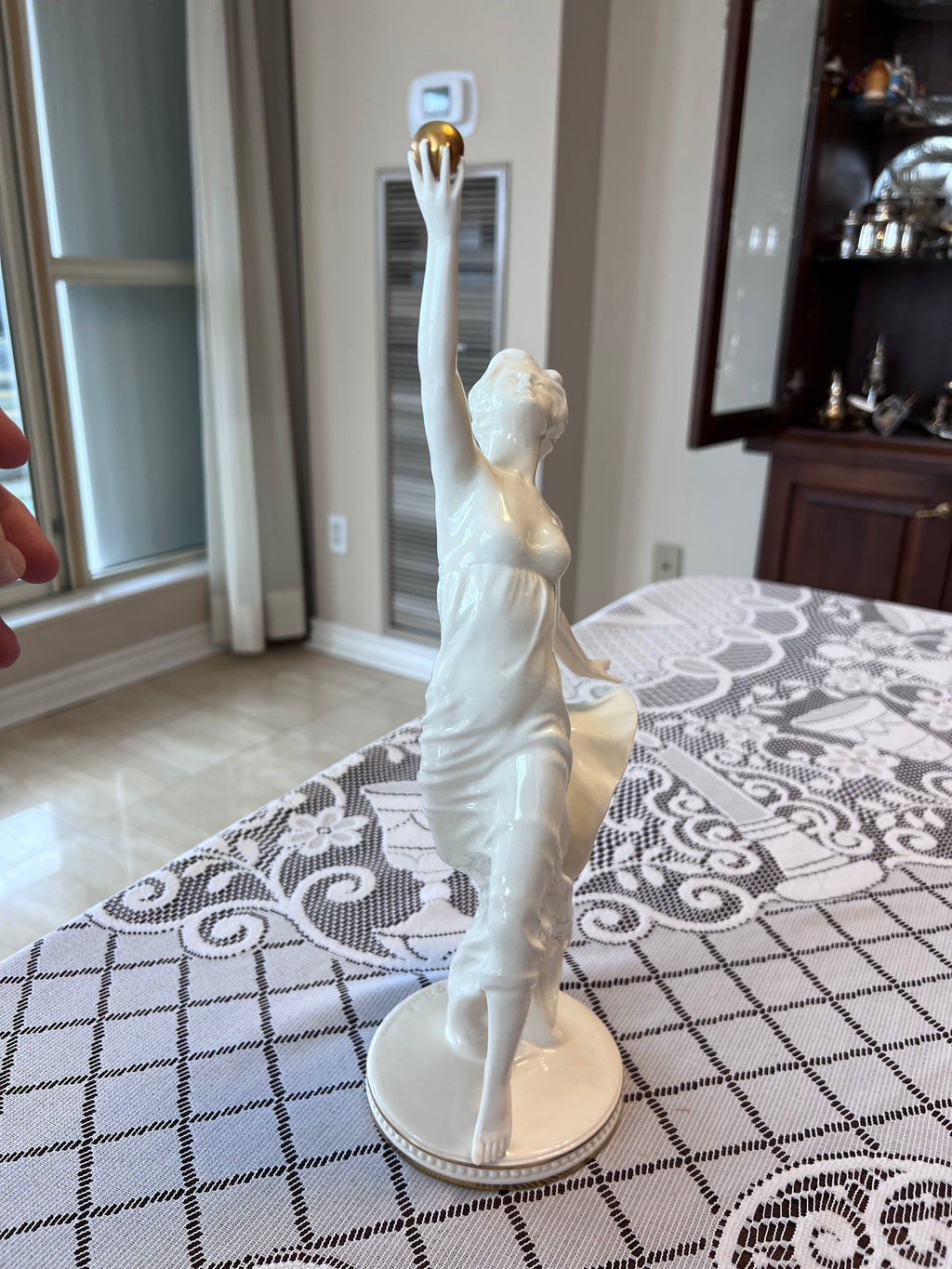 Goebel Bochmann 'Dancer with Gold Ball' Figurine