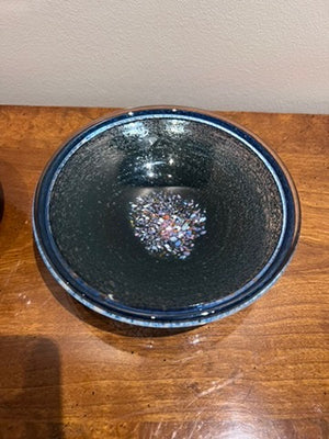 2 Small Kosta Boda "Cosmos" Crystal Bowls by B. Vallien