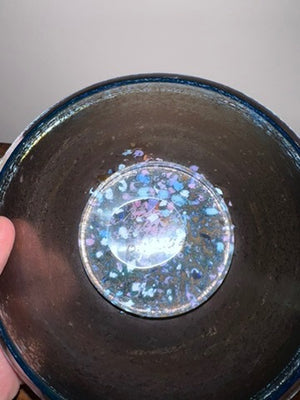 2 Small Kosta Boda "Cosmos" Crystal Bowls by B. Vallien