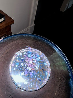 2 Small Kosta Boda "Cosmos" Crystal Bowls by B. Vallien