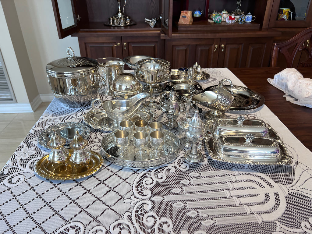 Large Miscellaneous Silver-Plated Lot