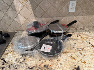 BRAND NEW T-Fal Ultrabase Pots and Pans Lot