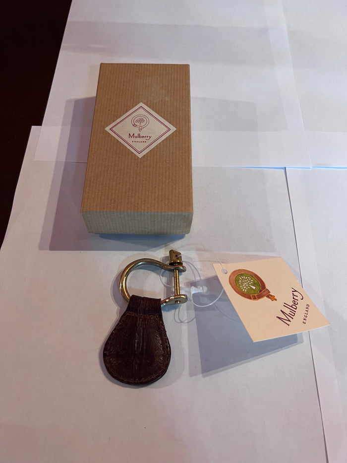 BRAND NEW Mulberry Keyring