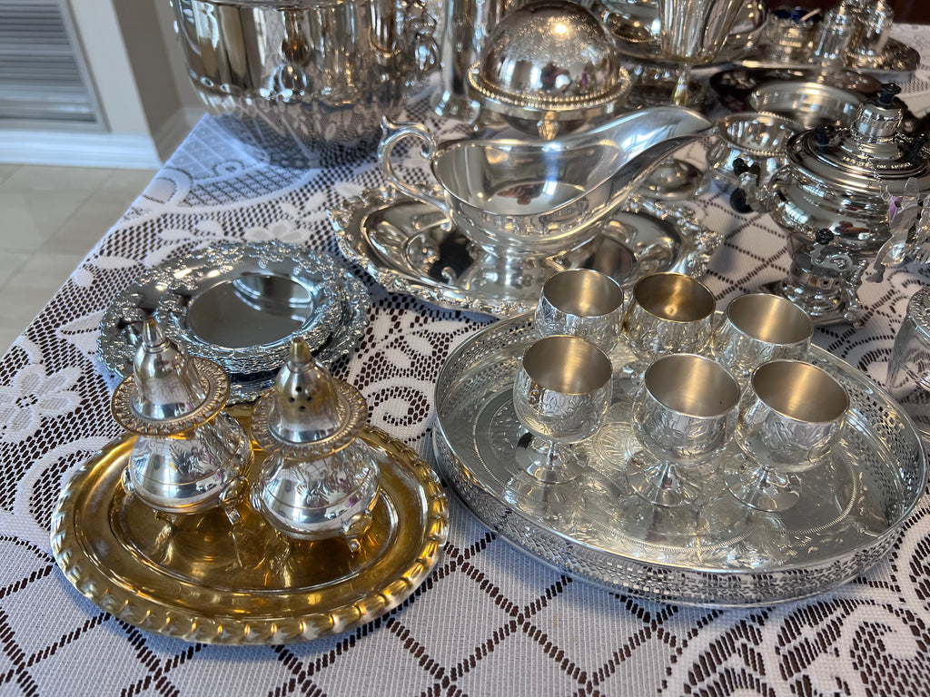 Large Miscellaneous Silver-Plated Lot