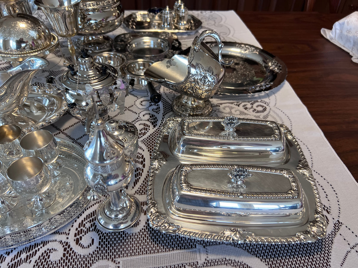 Large Miscellaneous Silver-Plated Lot
