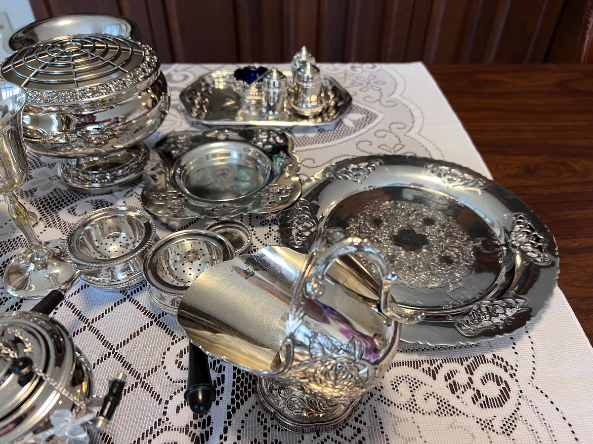 Large Miscellaneous Silver-Plated Lot