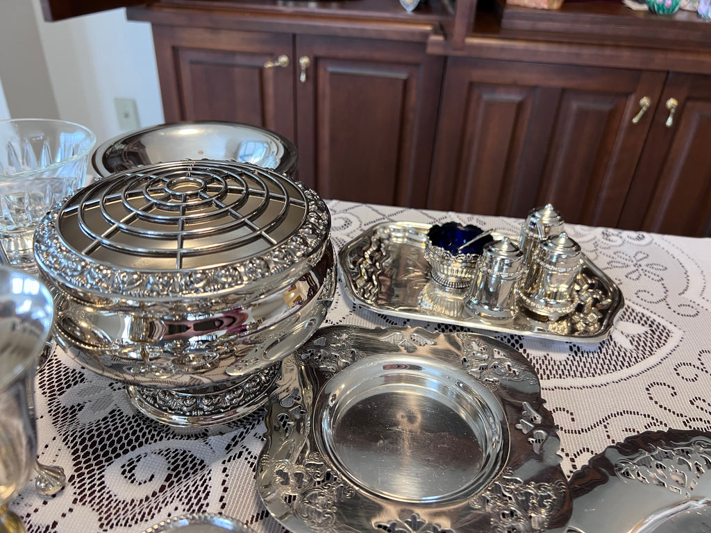 Large Miscellaneous Silver-Plated Lot