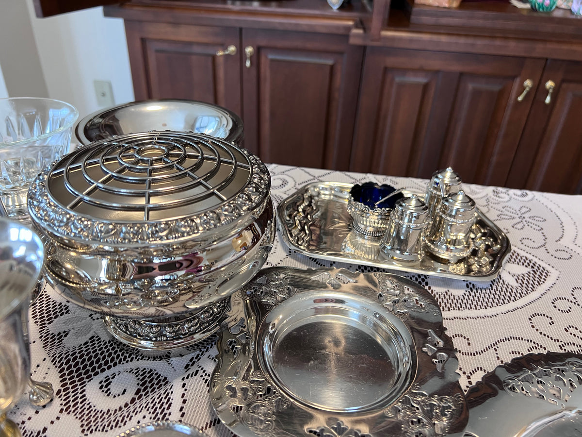 Large Miscellaneous Silver-Plated Lot