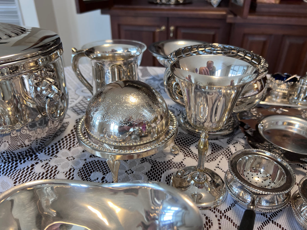 Large Miscellaneous Silver-Plated Lot