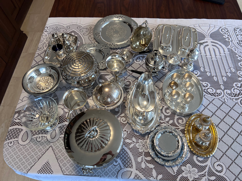 Large Miscellaneous Silver-Plated Lot