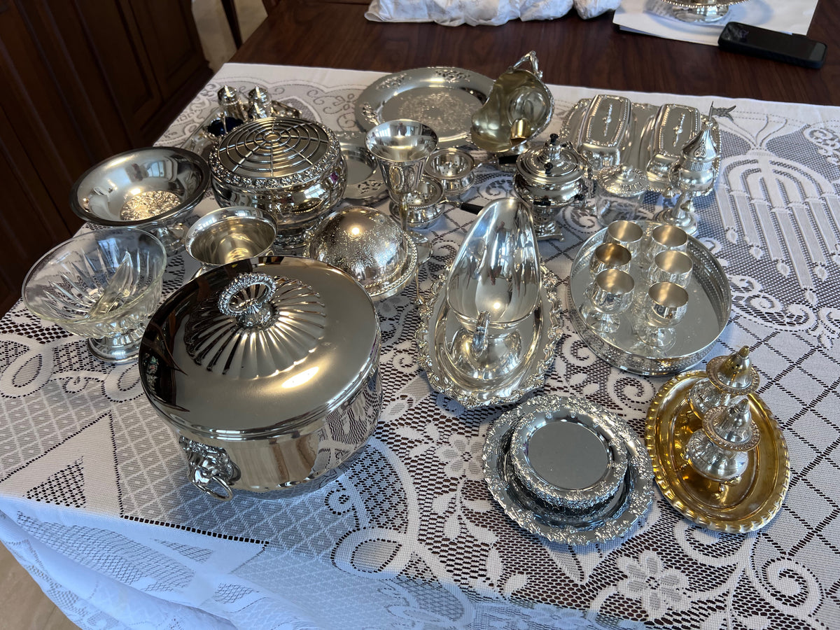 Large Miscellaneous Silver-Plated Lot