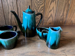 Blue Mountain Pottery 7 pc Tea Set