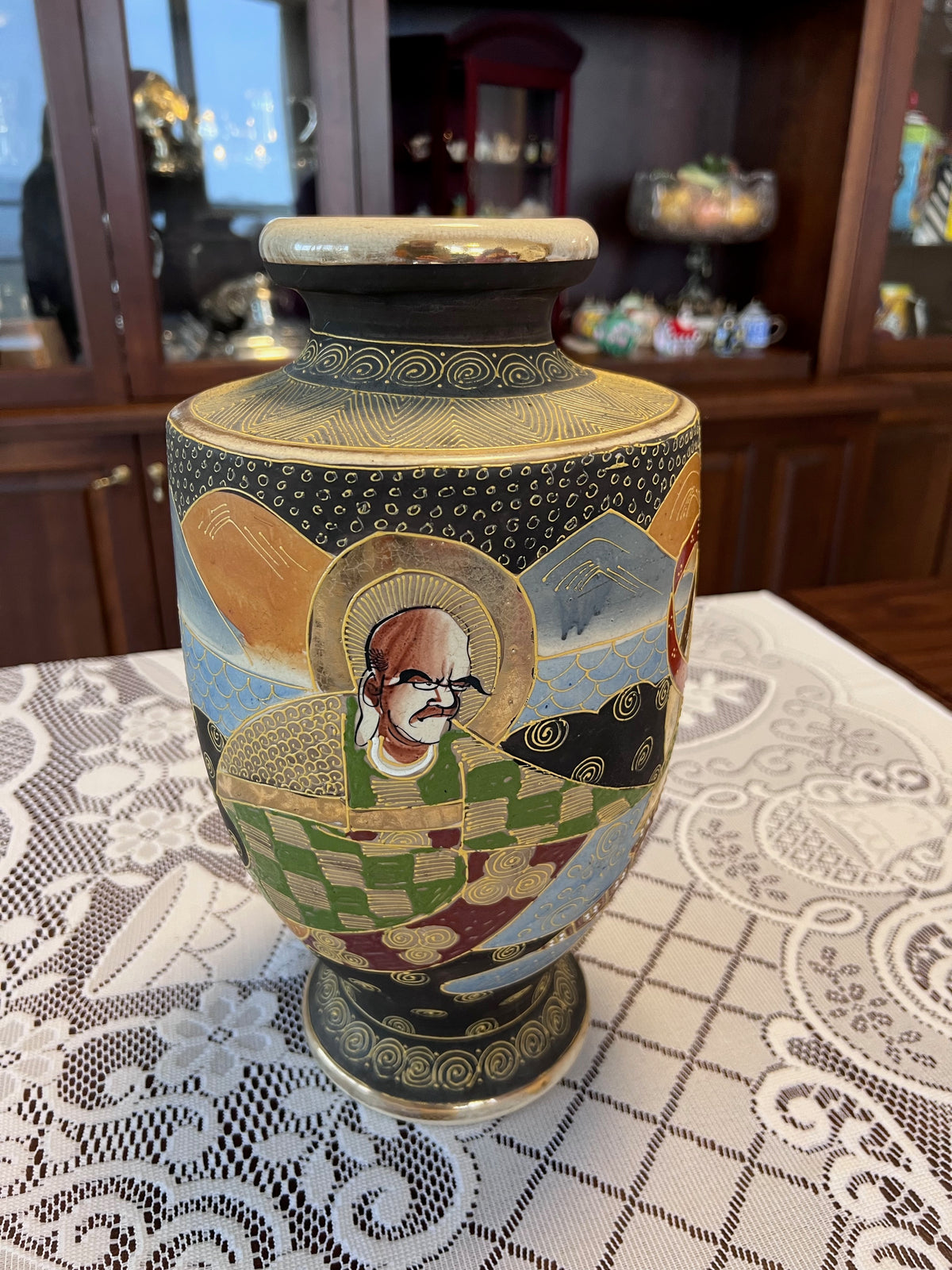 1920's-30's Japanese Satsuma Vase