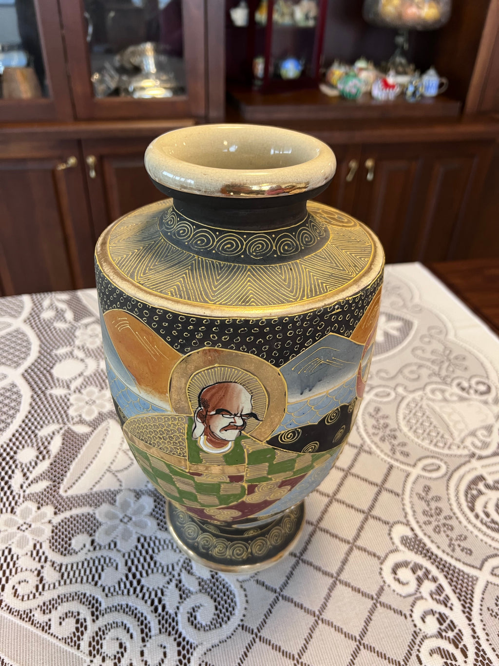 1920's-30's Japanese Satsuma Vase