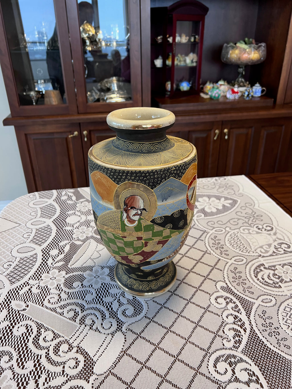 1920's-30's Japanese Satsuma Vase