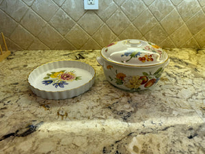 2pc Royal Worcester Pershore Lot