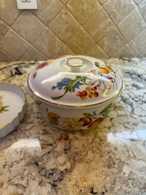 2pc Royal Worcester Pershore Lot