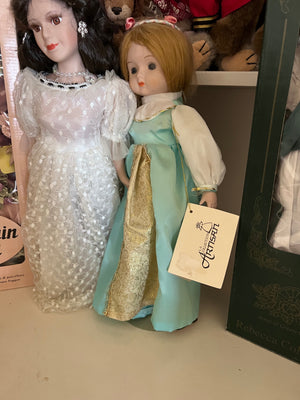 4 Vintage Porcelain Dolls