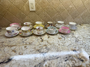 11 Cups & Saucers Lot