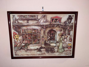 Anton Pieck 3D Framed Art