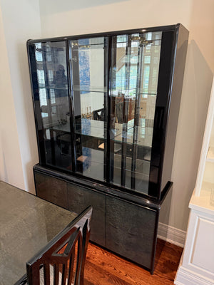 Vintage Lacquered Hutch, Made in Italy