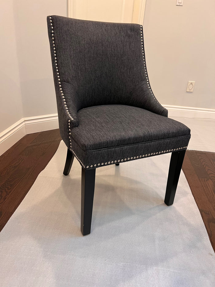 6 Dark Grey Chairs (*AMAZING CONDITION!)