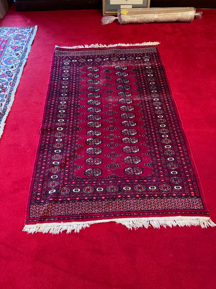 Pakistani Bokhara Rug 100% Wool