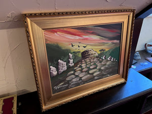 Original Painting by Romano Mussolini