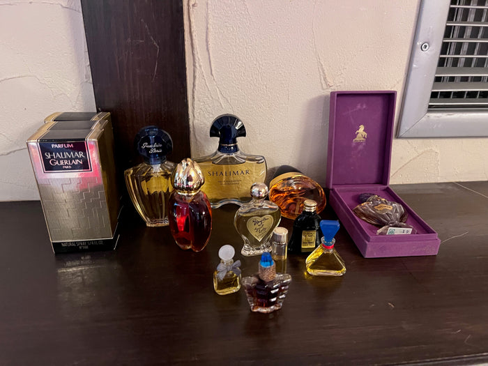 Vintage Shalimar Guerlain Perfume PARFUM Lot