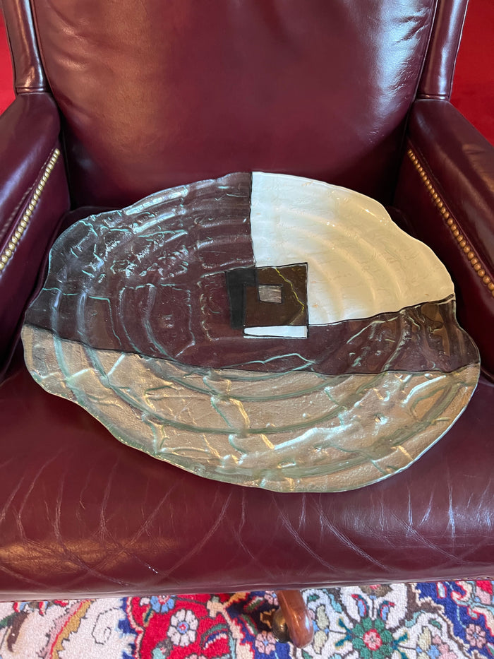 hand Painted Glass Art by Mella Roman