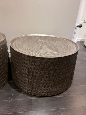 2pc Offset Metal Coffee Table