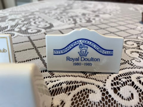 3 Royal Doulton Dealer Signs