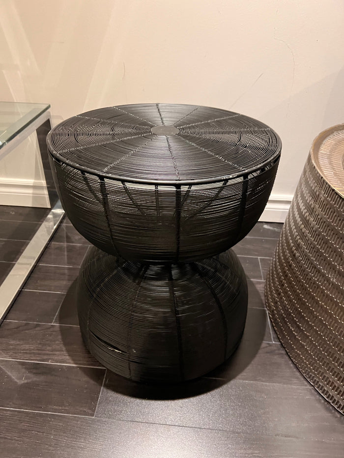 Black Side Table