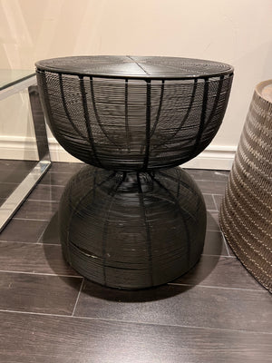 Black Side Table