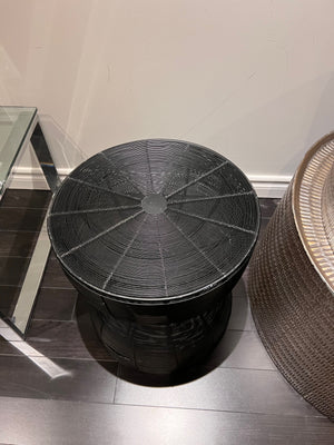 Black Side Table