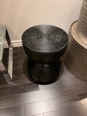 Black Side Table