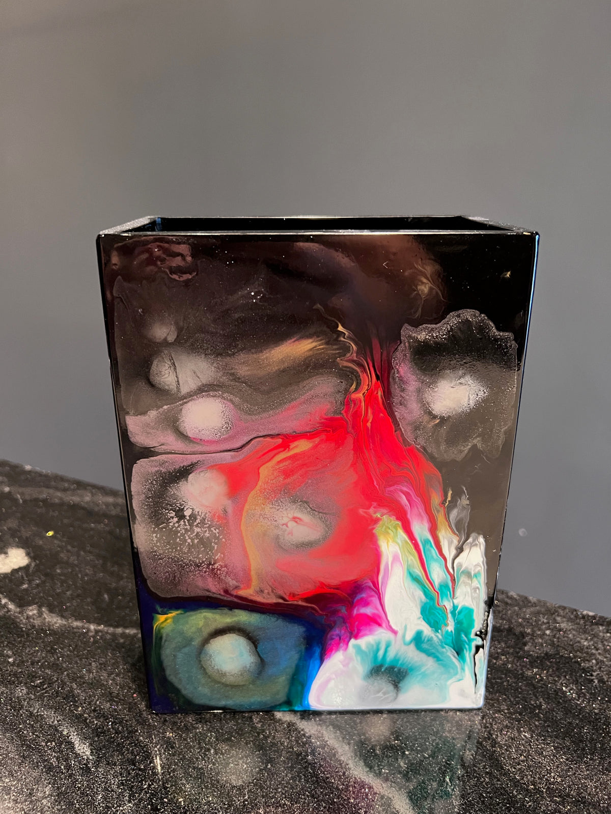 Kosta Boda Art Glass Black Vase by Åsa Jungnelius